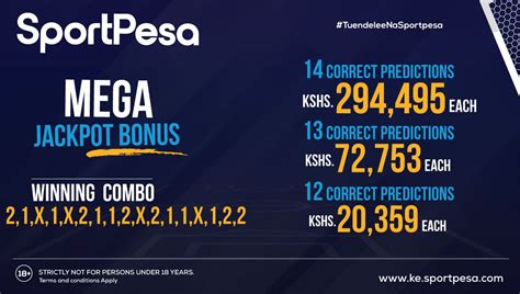 sportpesa jackpot results|All Sportpesa Mega Jackpot and Bonus winners .